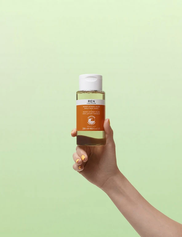 REN Cleansers & Toners Ready Steady Glow Daily AHA Tonic 250ml 1 REN Cleansers & Toners Ready Steady Glow Daily AHA Tonic 250ml
