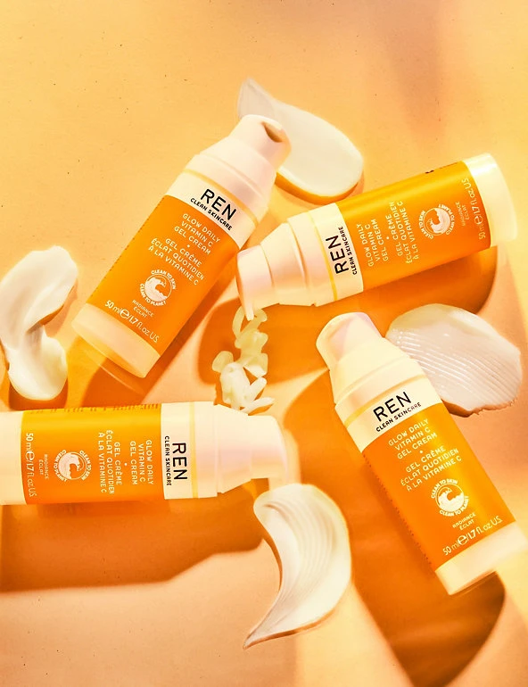 REN Face Cream Glow Daily Vitamin C Gel Cream 50ml 11 REN Face Cream Glow Daily Vitamin C Gel Cream 50ml - Image 11