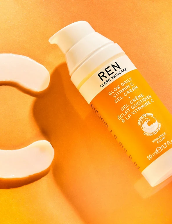 REN Face Cream Glow Daily Vitamin C Gel Cream 50ml 8 REN Face Cream Glow Daily Vitamin C Gel Cream 50ml - Image 8