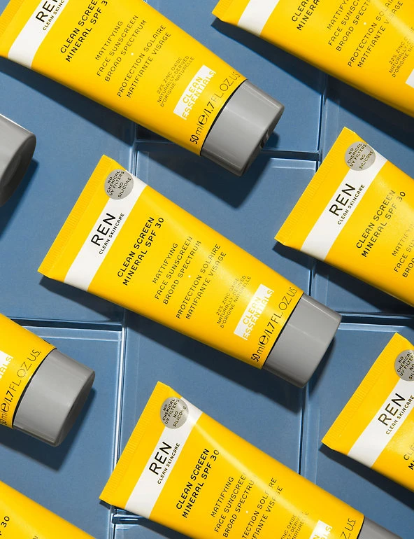 REN SPF30 Clean Screen Mineral SPF 30 50ml 4 REN SPF30 Clean Screen Mineral SPF 30 50ml - Image 4