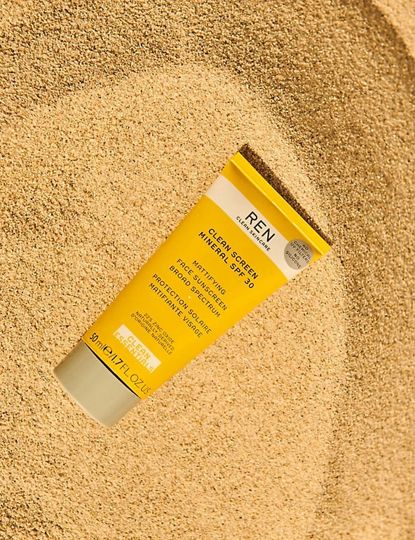 REN SPF30 Clean Screen Mineral SPF 30 50ml 8 REN SPF30 Clean Screen Mineral SPF 30 50ml - Image 8