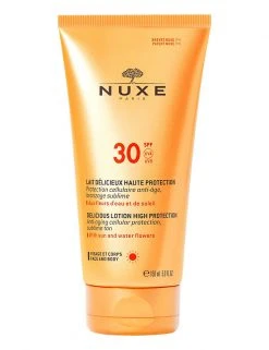 NUXE Sun Cream Sun SPF 30 Delicious Lotion High Protection For Face And Body 150ml