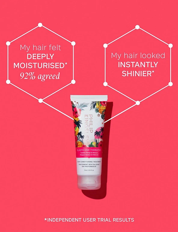 Philip Kingsley Styling & Hair Treatments Carabao Mango & Hibiscus Elasticizer 75ml 3 Philip Kingsley Styling & Hair Treatments Carabao Mango & Hibiscus Elasticizer 75ml - Image 3
