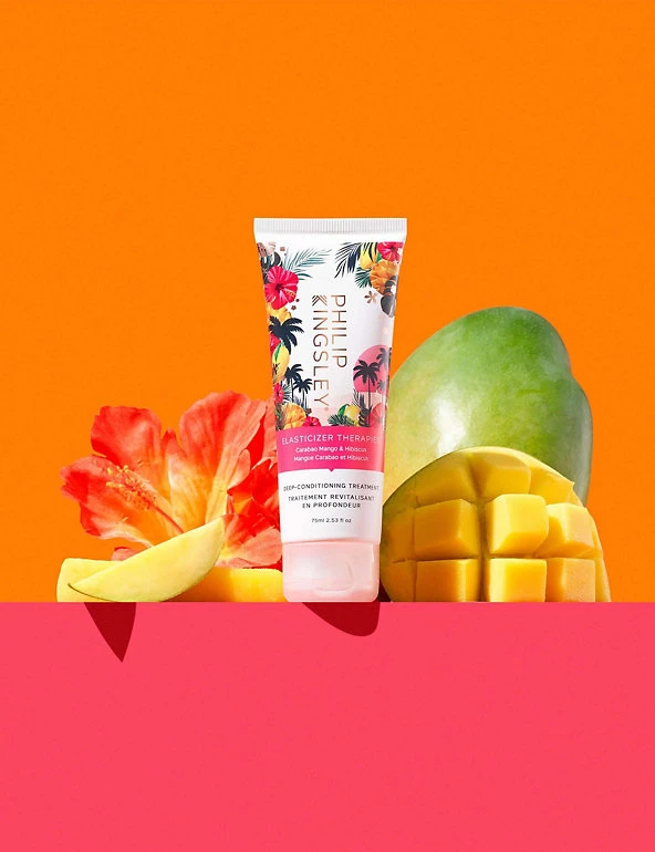 Philip Kingsley Styling & Hair Treatments Carabao Mango & Hibiscus Elasticizer 75ml 4 Philip Kingsley Styling & Hair Treatments Carabao Mango & Hibiscus Elasticizer 75ml - Image 4