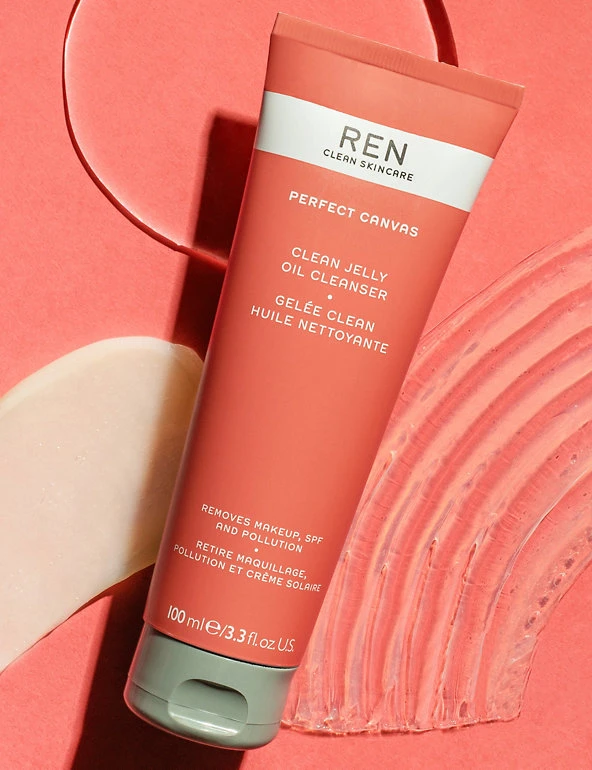 REN Cleansers & Toners Clean Jelly Oil Cleanser 100ml 2 REN Cleansers & Toners Clean Jelly Oil Cleanser 100ml - Image 2