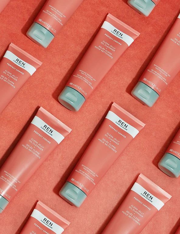 REN Cleansers & Toners Clean Jelly Oil Cleanser 100ml 4 REN Cleansers & Toners Clean Jelly Oil Cleanser 100ml - Image 4