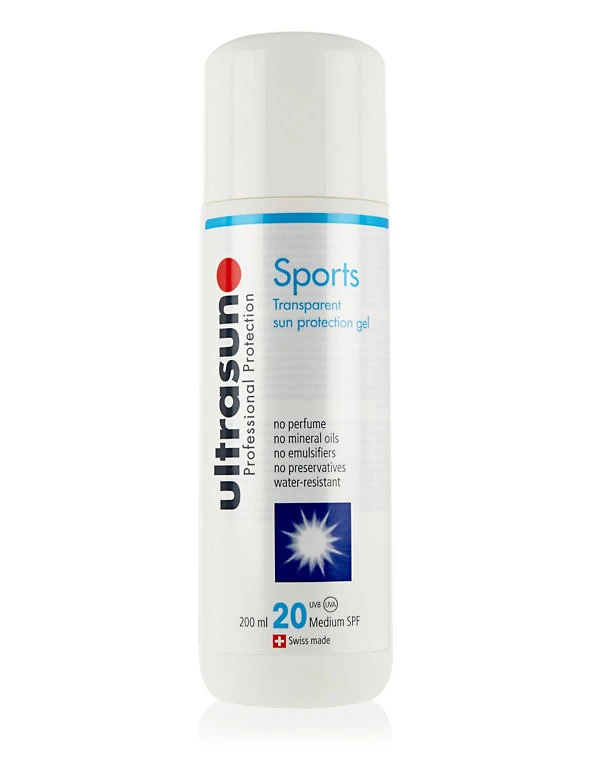 Ultrasun SPF15 Sports Gel SPF 20 200ml 1 Ultrasun SPF15 Sports Gel SPF 20 200ml