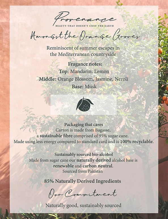 Provenance Women's Perfume Amongst The Orange Groves Eau De Parfum 100ml 3 Provenance Women's Perfume Amongst The Orange Groves Eau De Parfum 100ml - Image 3