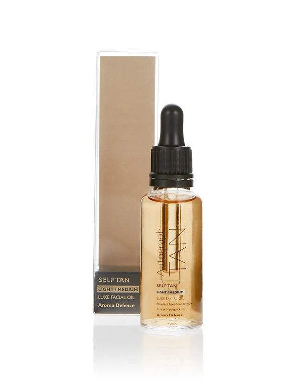 Autograph Face Cream Self Tan Luxe Facial Oil 28ml 2 Autograph Face Cream Self Tan Luxe Facial Oil 28ml - Image 2