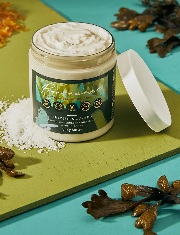 Provenance Body Moisturisers & Butters British Seaweed Body Butter 250ml 1 Provenance Body Moisturisers & Butters British Seaweed Body Butter 250ml