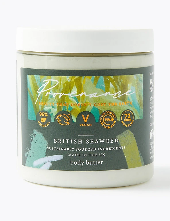 Provenance Body Moisturisers & Butters British Seaweed Body Butter 250ml 7 Provenance Body Moisturisers & Butters British Seaweed Body Butter 250ml - Image 7