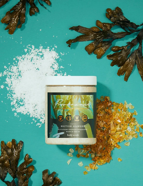 Provenance Bath & Shower Gel British Seaweed Body Scrub 300ml 1 Provenance Bath & Shower Gel British Seaweed Body Scrub 300ml