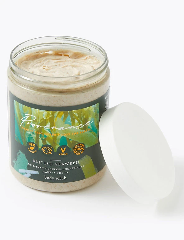 Provenance Bath & Shower Gel British Seaweed Body Scrub 300ml 4 Provenance Bath & Shower Gel British Seaweed Body Scrub 300ml - Image 4