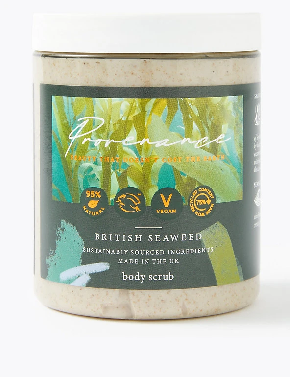 Provenance Bath & Shower Gel British Seaweed Body Scrub 300ml 7 Provenance Bath & Shower Gel British Seaweed Body Scrub 300ml - Image 7