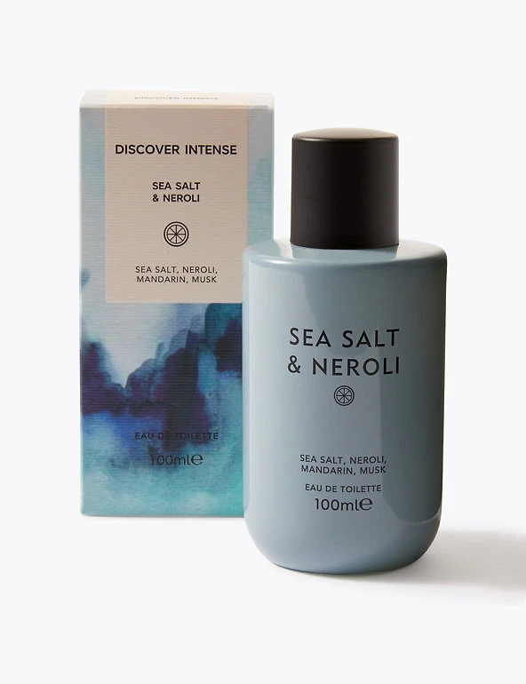 Discover Intense Women's Perfume Seasalt & Neroli Eau De Toilette 100ml 2 Discover Intense Women's Perfume Seasalt & Neroli Eau De Toilette 100ml - Image 2