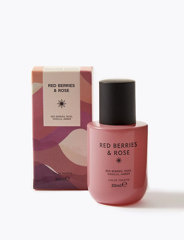 Discover Intense Women's Perfume Red Berries & Rose Eau De Toilette 30ml 2 Discover Intense Women's Perfume Red Berries & Rose Eau De Toilette 30ml - Image 2
