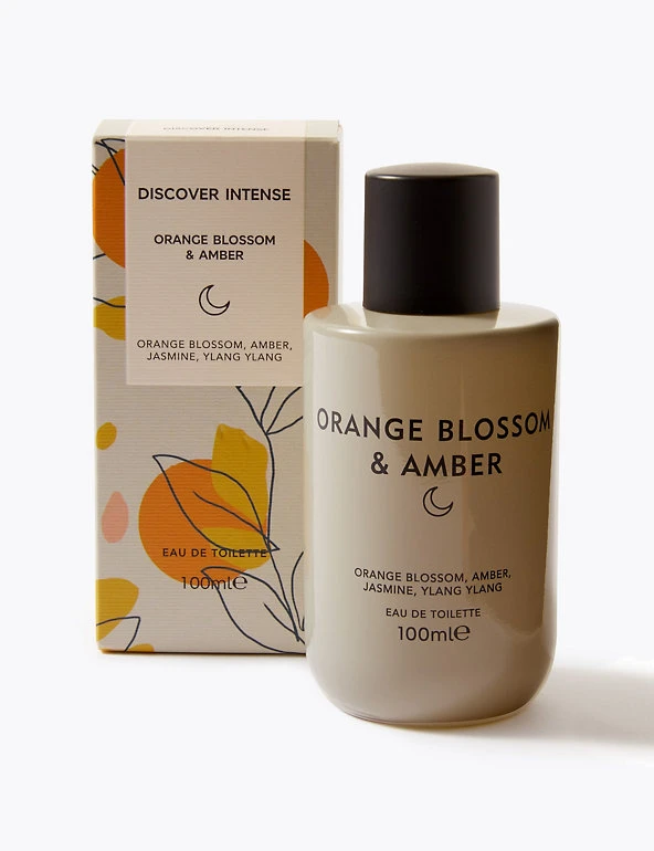 Discover Intense Women's Perfume Orange Blossom & Amber 100ml 2 Discover Intense Women's Perfume Orange Blossom & Amber 100ml - Image 2