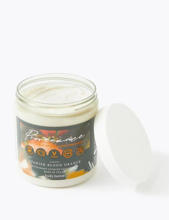 Provenance Bath & Shower Gel Spanish Blood Orange Body Butter 250ml 4 Provenance Bath & Shower Gel Spanish Blood Orange Body Butter 250ml - Image 4