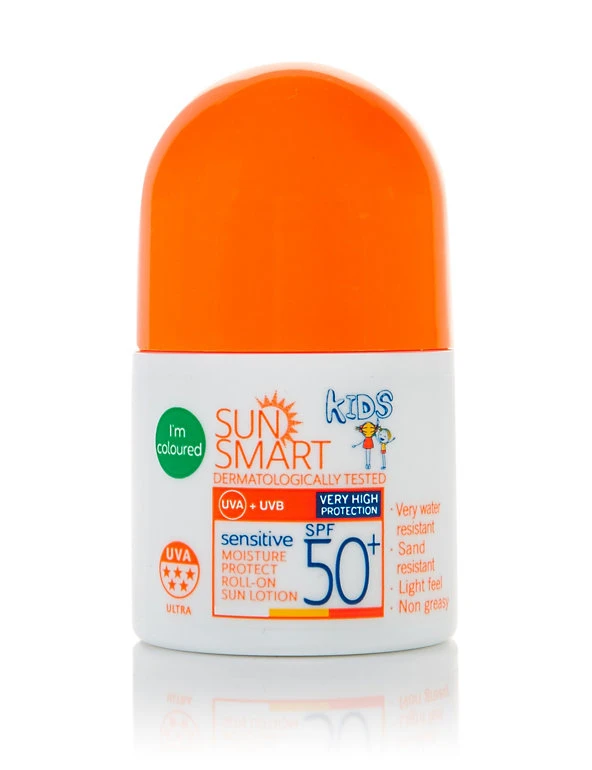 Sun Smart Ultra-Sensitive Kids Roll On SPF50+ 50ml 1 Sun Smart Ultra-Sensitive Kids Roll On SPF50+ 50ml