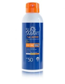 Sun Smart Sun Cream Active Sport Aerosol Spray SPF50 150ml