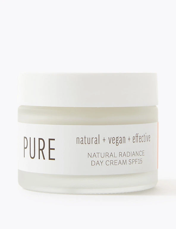 Pure Face Cream Natural Radiance Day Cream SPF 15 50ml 3 Pure Face Cream Natural Radiance Day Cream SPF 15 50ml - Image 3