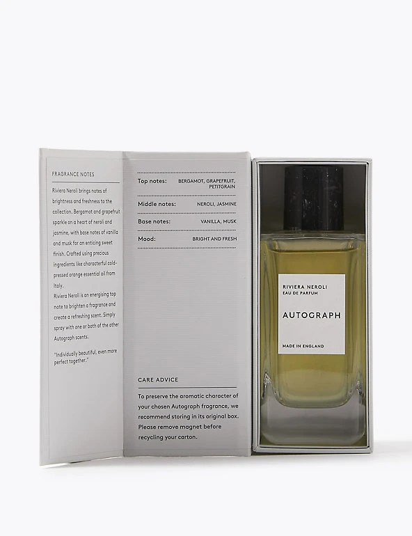Autograph Floral Fragrance Riviera Neroli Eau De Parfum 100ml 8 Autograph Floral Fragrance Riviera Neroli Eau De Parfum 100ml - Image 8
