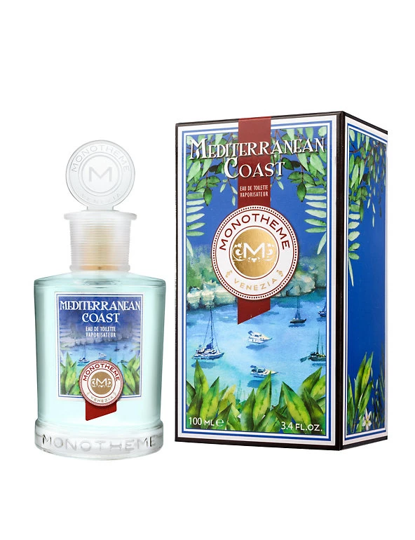 Monotheme Women's Perfume Mediterranean Coast Eau De Toilette Pour Femme 100ml 2 Monotheme Women's Perfume Mediterranean Coast Eau De Toilette Pour Femme 100ml - Image 2