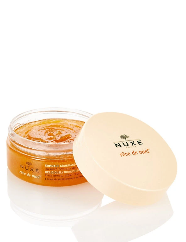 NUXE Bath & Shower Gel Reve De Miel Deliciously Nourishing Body Scrub 175ml 2 NUXE Bath & Shower Gel Reve De Miel Deliciously Nourishing Body Scrub 175ml - Image 2
