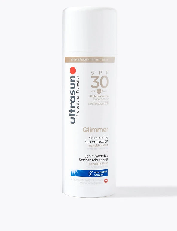 Ultrasun SPF30 Glimmer SPF 30 150ml 1 Ultrasun SPF30 Glimmer SPF 30 150ml