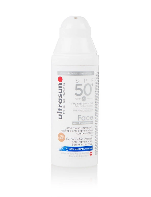 Ultrasun Sun Cream Tinted Anti Pigmentation Face SPF 50+ 50ml 1 Ultrasun Sun Cream Tinted Anti Pigmentation Face SPF 50+ 50ml