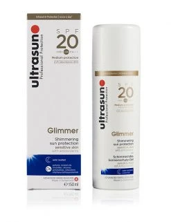 Ultrasun Sensitive Skin Glimmer SPF 20 150ml