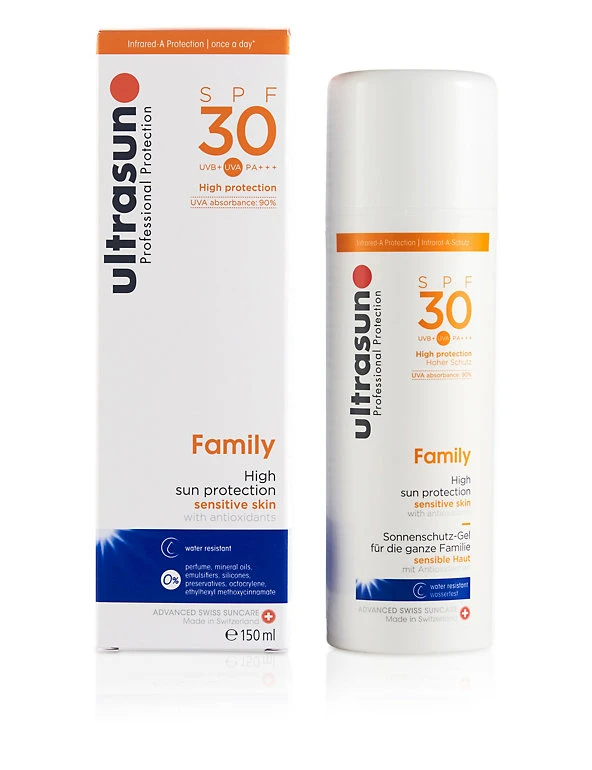 Ultrasun SPF30 Family SPF 30 150ml 1 Ultrasun SPF30 Family SPF 30 150ml