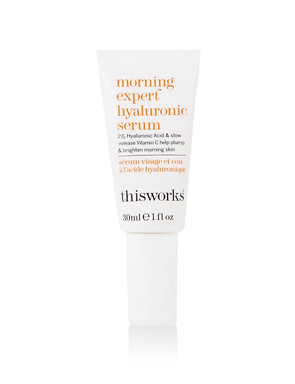 This Works Serums & Treatments Morning Expert Hyaluronic Serum 30ml 1 This Works Serums & Treatments Morning Expert Hyaluronic Serum 30ml