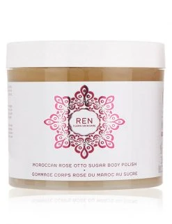 REN Bath & Shower Gel Moroccan Rose Otto Sugar Body Polish 330ml