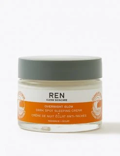 REN Face Cream Overnight Glow Dark Spot Sleeping Cream 50ml
