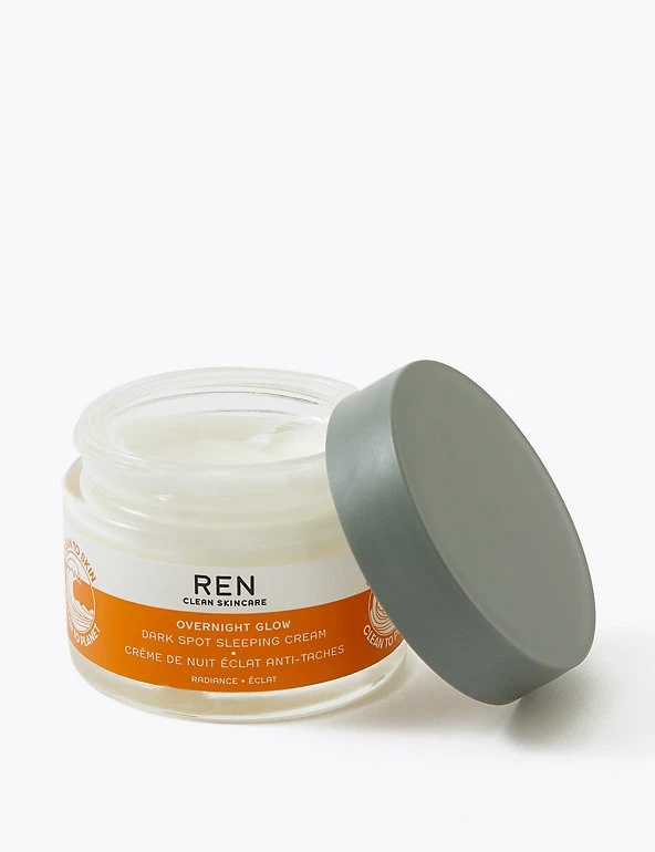 REN Face Cream Overnight Glow Dark Spot Sleeping Cream 50ml 4 REN Face Cream Overnight Glow Dark Spot Sleeping Cream 50ml - Image 4