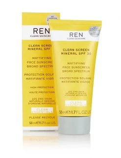REN SPF30 Clean Screen Mineral SPF 30 50ml