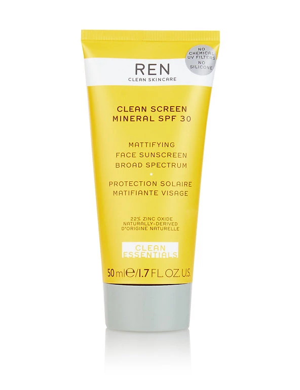 REN SPF30 Clean Screen Mineral SPF 30 50ml 2 REN SPF30 Clean Screen Mineral SPF 30 50ml - Image 2