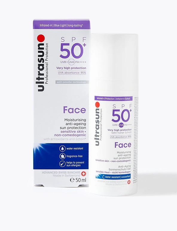 Ultrasun Face SPF 50+ 50ml 3 Ultrasun Face SPF 50+ 50ml - Image 3